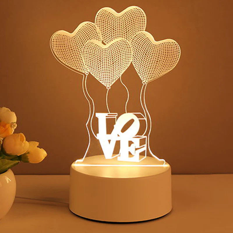 Valentines Day Gifts 3d visual effect.